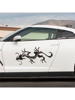 Tribal Ejderha Araba Sticker