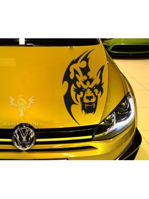 Tribal Kurt Araba Araba Sticker