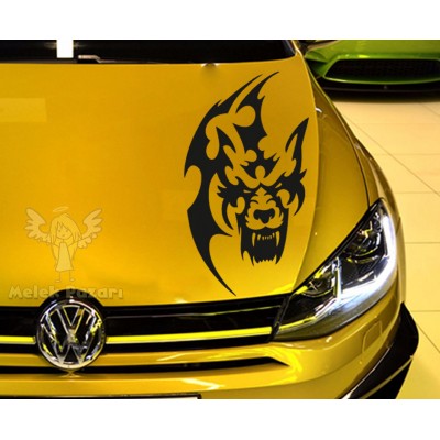 Tribal Kurt Araba Araba Sticker