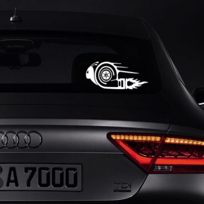 Turbo Salyongoz Araba Sticker