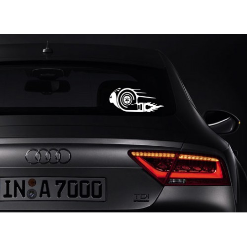 Turbo Salyongoz Araba Sticker