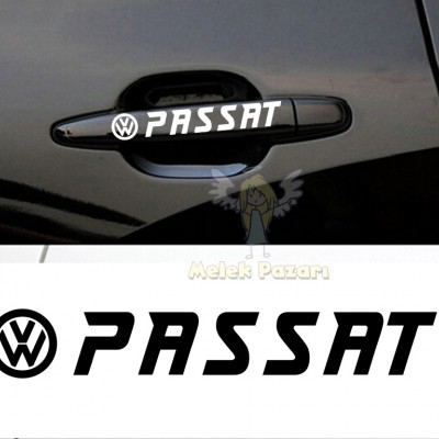 Volkswagen Passat Kapı Kolu Jant Araba Sticker. 9 adet