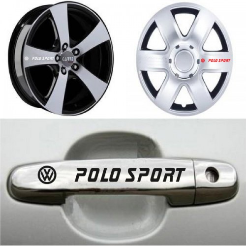 Volkswagen Polo Kapı Kolu ve Jant Sticker