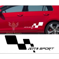 VW Jetta Sport Araba Sticker 