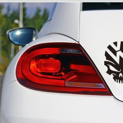 VW, Volkswagen Kuru Kafa Araba Sticker
