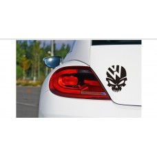 VW, Volkswagen Kuru Kafa Araba Sticker