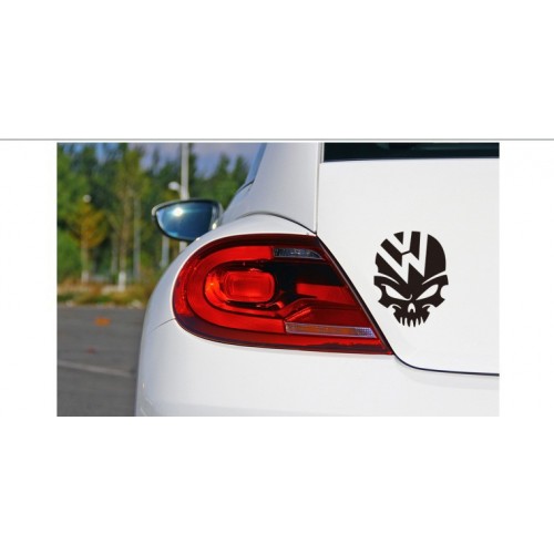VW, Volkswagen Kuru Kafa Araba Sticker