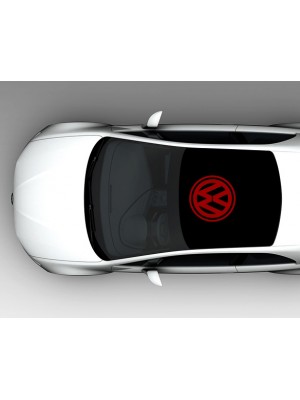 VW, Volkswagen Sunroof Araba Sticker, Oto Çıkartma