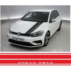 Yazı-Marka Şerit Araba Sticker