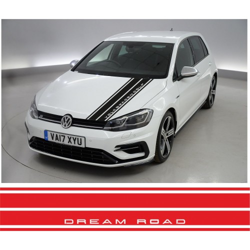 Yazı-Marka Şerit Araba Sticker