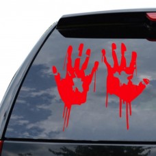 Zombi Elleri Araba Sticker