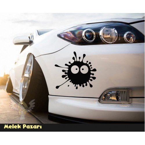 Çamur Leke Araba Sticker