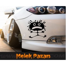 Çamur Yapışma Araba Sticker