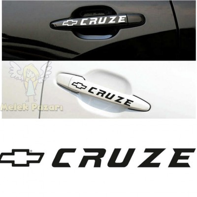 Chevrolet Cruze Kapı Kolu Jant Araba Sticker 8 Adet