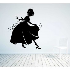 Cinderalla Çocuk Odası Duvar Sticker 