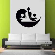 Denge Simgesi Meditasyon Duvar Sticker 