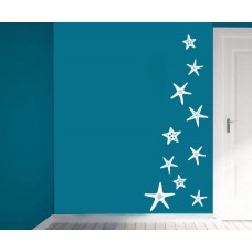 Deniz Yıldızı Bordür Duvar Sticker 