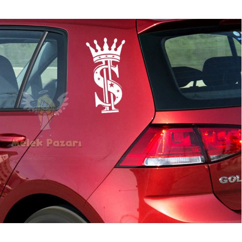 Dolar İşareti Araba Sticker