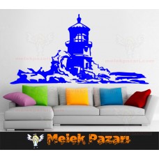 Deniz Feneri Duvar Sticker 