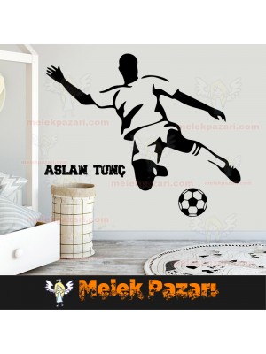 Futbolcu Duvar Sticker Futbolcu Duvar Sticker
