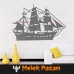 Yelkenli Gemi Denizcilik Duvar Sticker