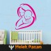 Anne ve Bebeği Duvar Sticker