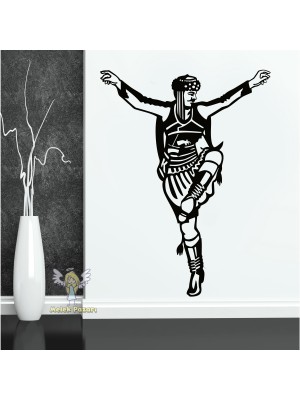 Zeybek Efe Duvar Sticker, Çıkartma Zeybek Efe Duvar Sticker, Çıkartma