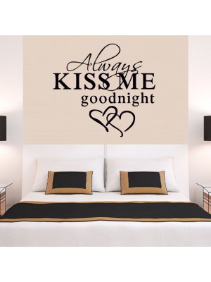 Always Kiss Me, Aşk Duvar Sticker