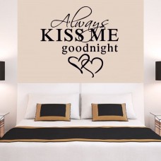 Always Kiss Me, Aşk Duvar Sticker 