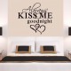 Always Kiss Me, Aşk Duvar Sticker