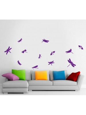 Yusufçuk Sürüsü Banyo, Dolap, Duvar Sticker