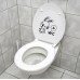 Tavşan WC, Klozet Sticker