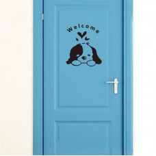 Welcome Sevimli Köpek Wc Sticker 