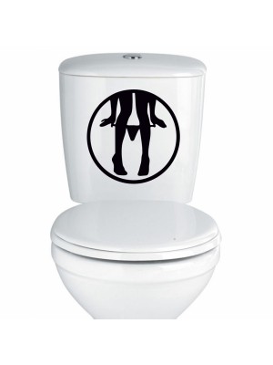 Bayan WC Giriş, Klozet Sticker, Çıkartma