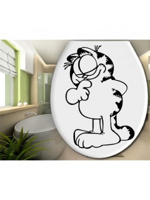 Garfield Klozet Kapağı Wc, Banyo Sticker Garfield Klozet Kapağı Wc, Banyo Sticker