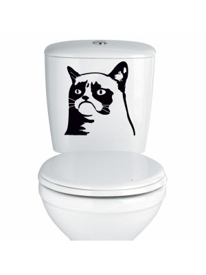 Huysuz Kedi Klozet Sticker Huysuz Kedi Klozet Sticker