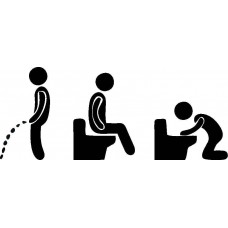 Esprili 2 WC Griş Sticker 