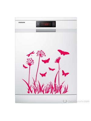 Doğa ve Kelebek Beyaz Eşya Sticker