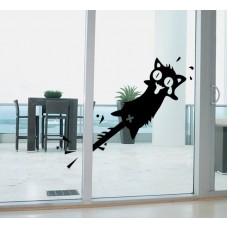 Yaramaz Kedi Beyaz Eşya Sticker 