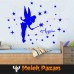 İsim Yazılabilir, Yıldız Perisi Çocuk Odası Duvar Sticker