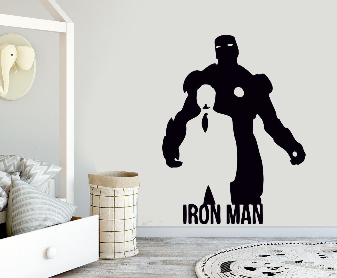Demir Adam Iron Man Çocuk Odası Duvar Sticker