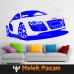 Audi Araba Duvar Sticker