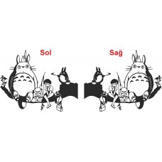 Yaratıcı Arkadaşlar Çocuk Odası Duvar Sticker 