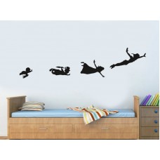 Peterpan ve Arkadaşları Çocuk Odası Duvar Stickerı 