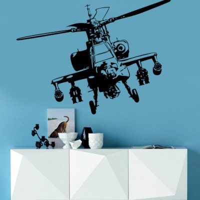 Apache Savaş Helikopteri Duvar Sticker