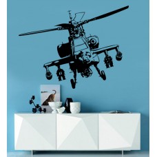 Apache Savaş Helikopteri Duvar Sticker 