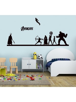 Süper Kahramanlar Avangers Duvar Sticker
