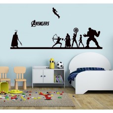 Süper Kahramanlar Avangers Duvar Sticker