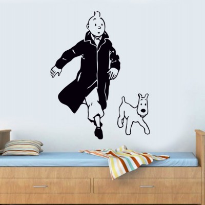 Tenten ve Köpeği  Çocuk Odası Duvar Sticker