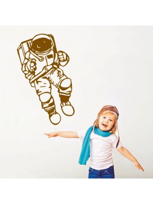 Uzayda ki Astronot Duvar Sticker Uzayda ki Astronot Duvar Sticker